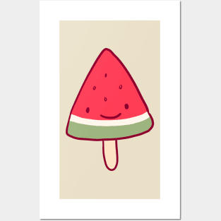 Watermelon Popsicle Posters and Art